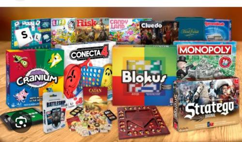 Tarde de juegos de mesa