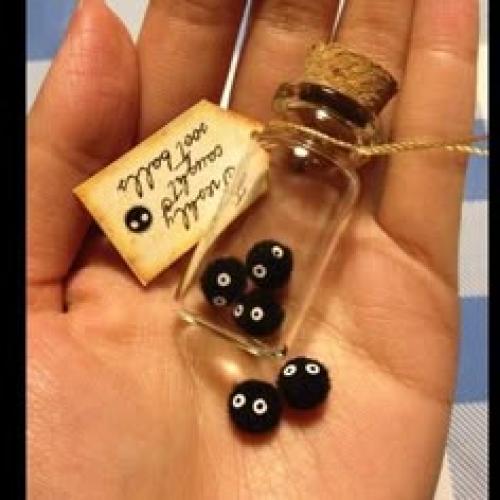 Actividad creativa: Pelusillas de Ghibli