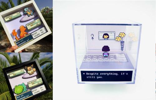 Actividad creativa: Escenas pixel varias