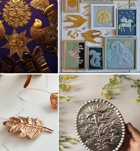 ACTIVIDAD CREATIVA: Grabado en metal