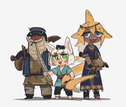 &iquest;&iexcl;Tres novatos!?